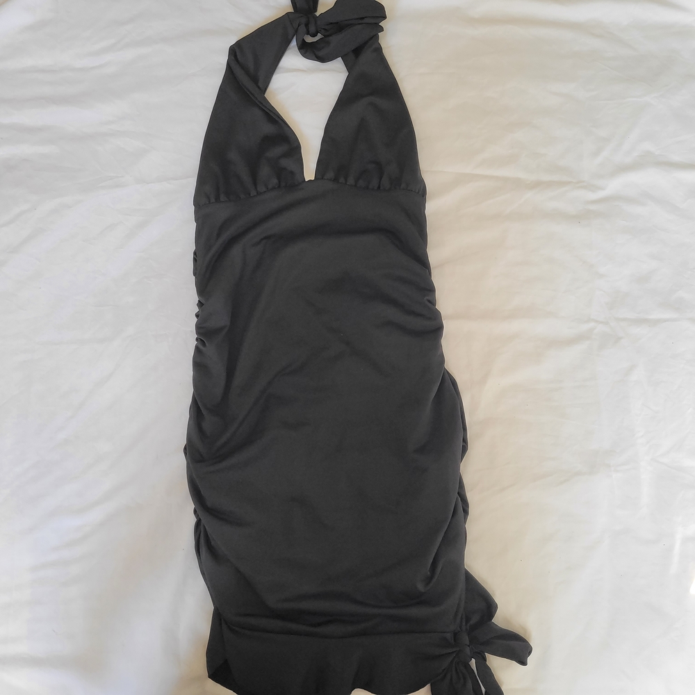 Black Halter Dress MEDIUM